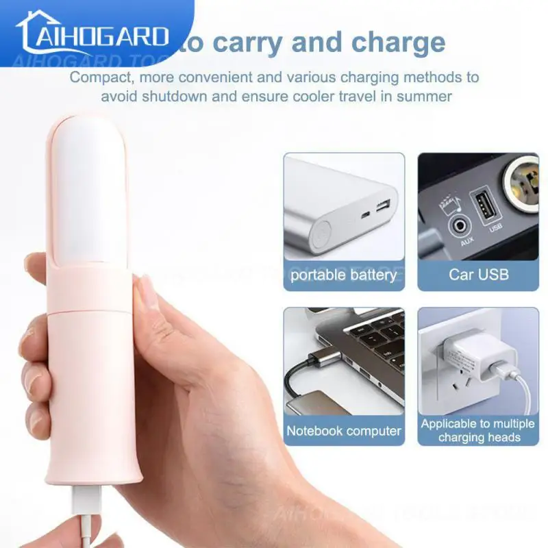 

Rechargeable Hand-held Fan Household Electric Fans Three-in-one Multi-function Mini Pocket Fan Accessories Tools Desktop Fan