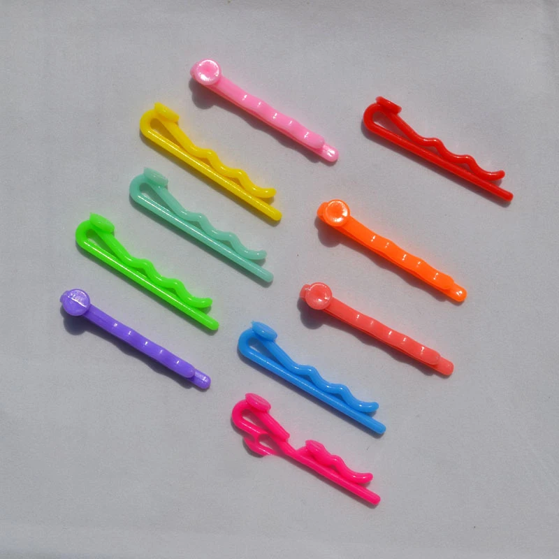 

Color Hairpin Headdress 50 Mixed Color Wholesale Random Hairpin for Men, Women and Children Hair Accessories Plastic Hairpin