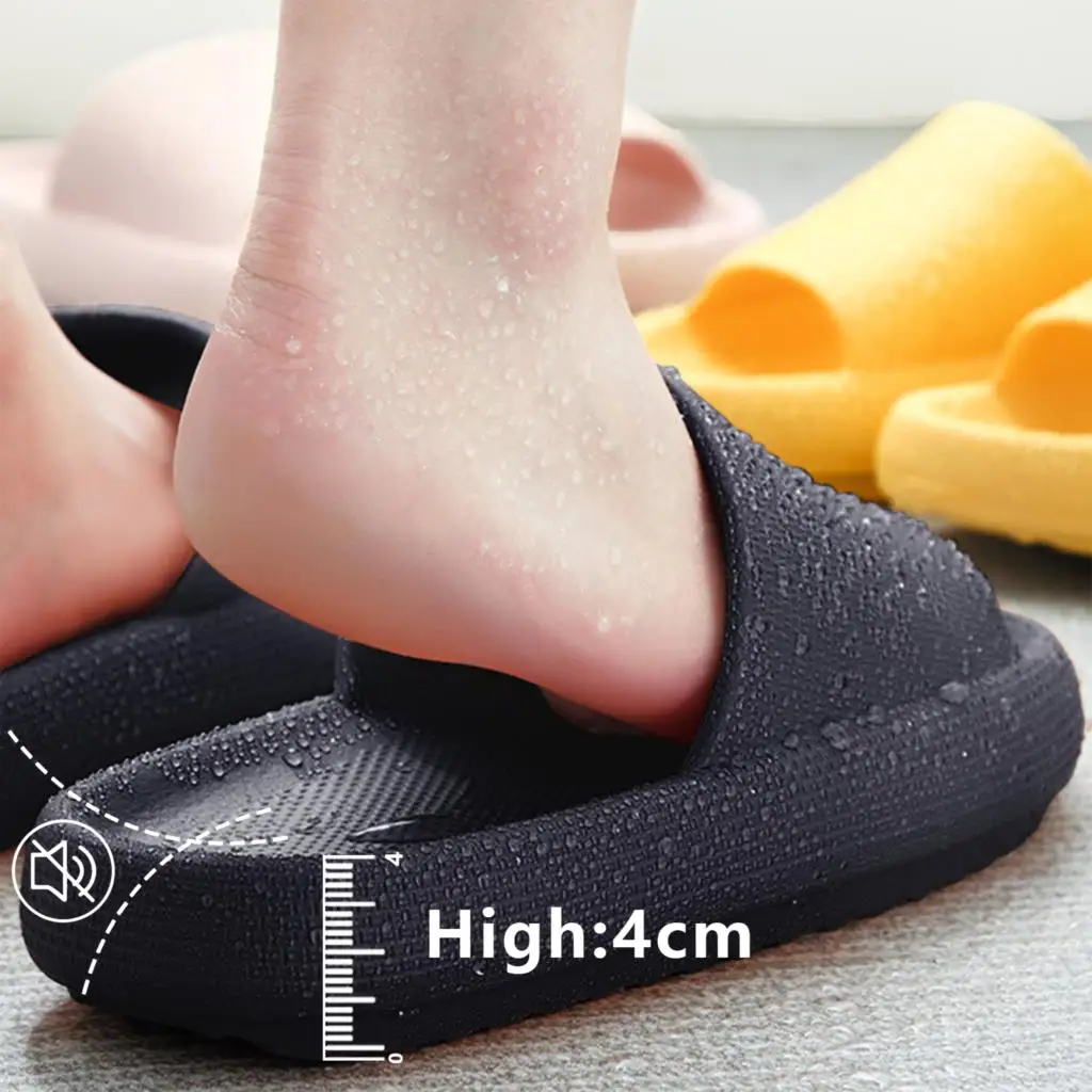 

Original Orthopedic Cloud Slipper Non-slip Sandal Summer Female Slippers Soft Flip Flops Bathroom Home Slippers for Women Men