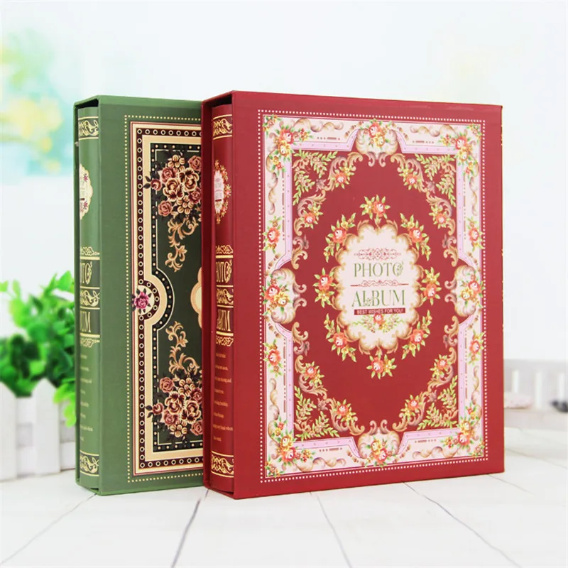

The New 4D Large 6-inch 200 Pages Photo Album Scrapbook Paper Baby Family Scrapbook Albums Wedding Photo Album Scrapbooking