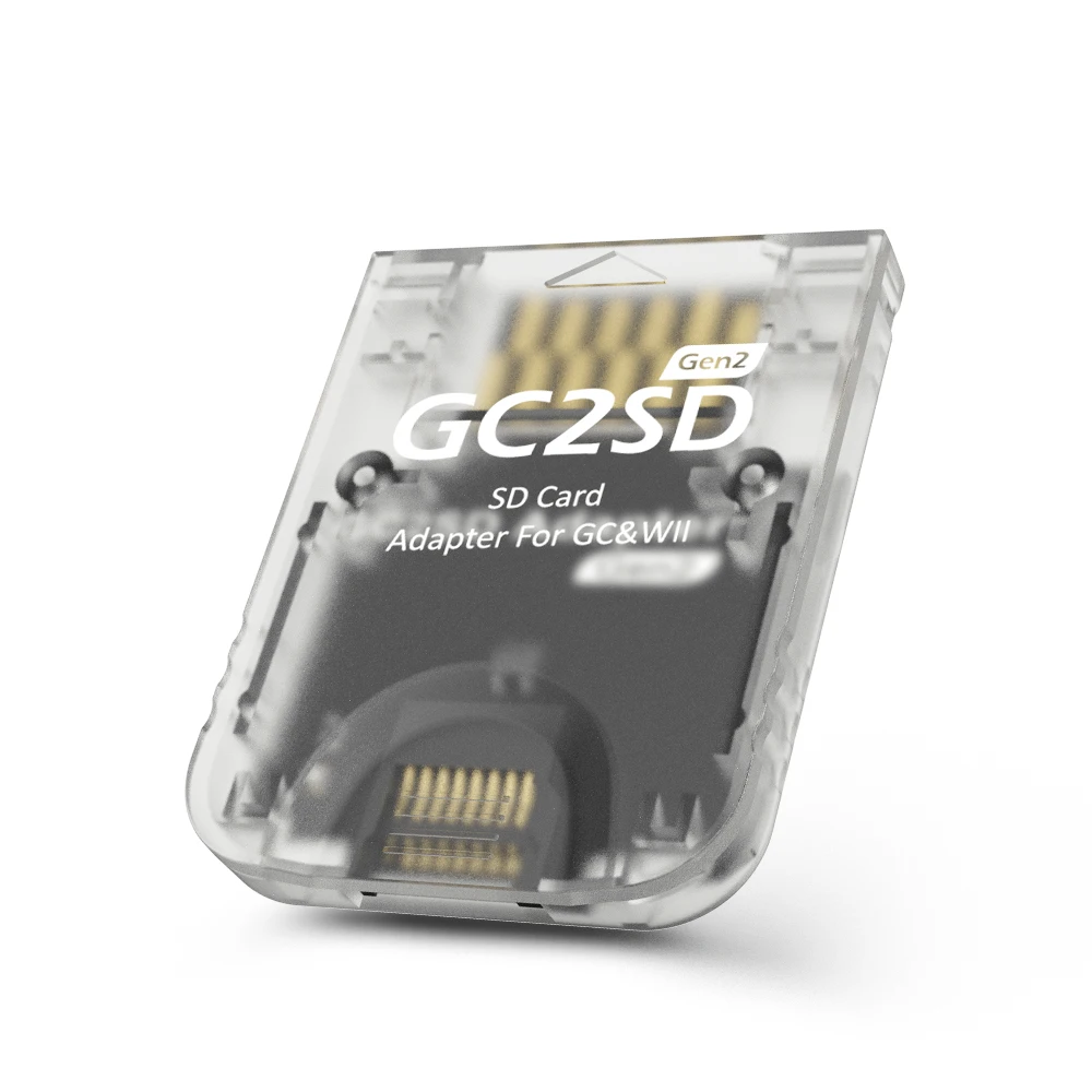 Фото Адаптер SD-карты GC2SD Gen2 для Nintendo GameCube/Wii GC2SD 2.0 Адаптер TF-карты памяти с улучшенной скоростью Поддержка новейшего швейцарского языка №5
