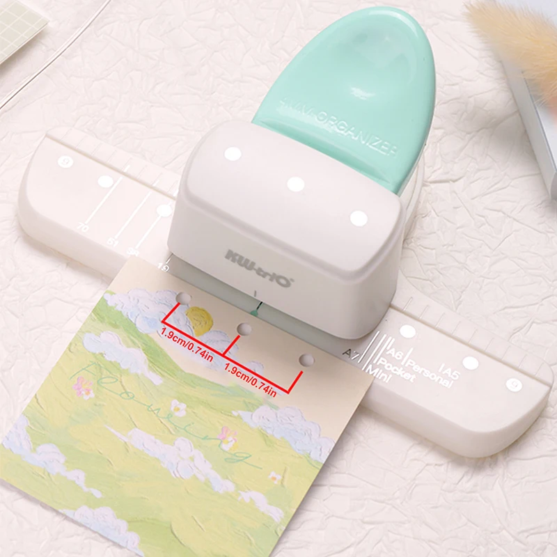 

Регулируемый дырокол для бумаги 3 отверстия