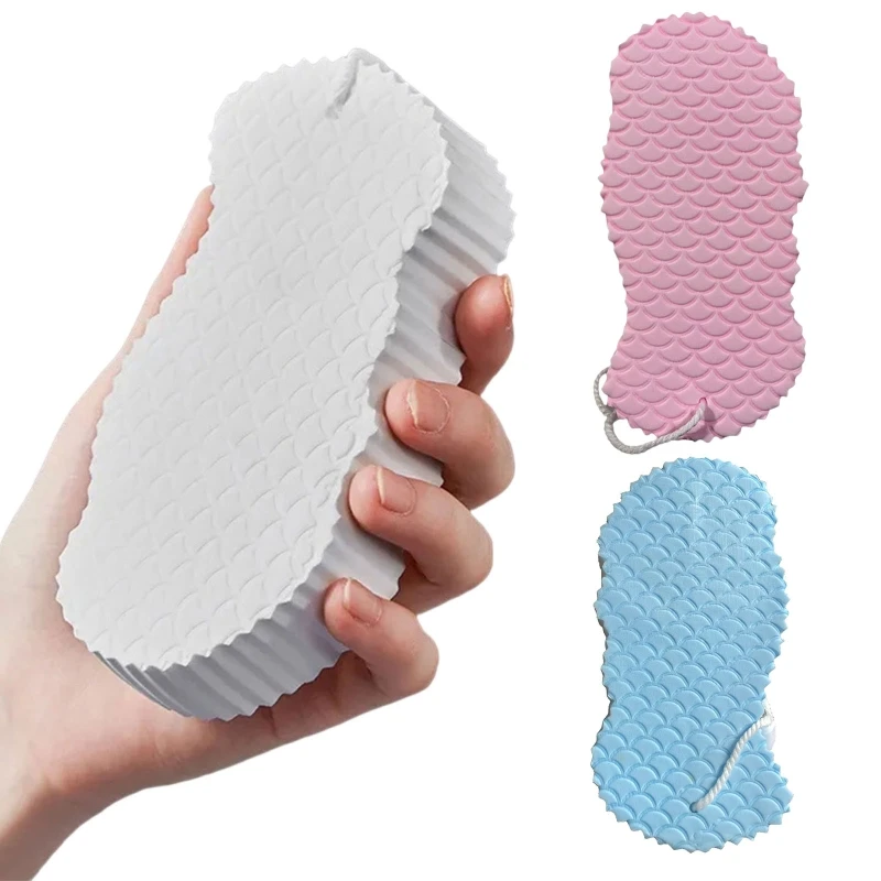 

Exfoliate Soft Sponge Body Scrubber Bath Exfoliating Scrub Sponge Shower Brush Body Cleaner Dead Skin Remover