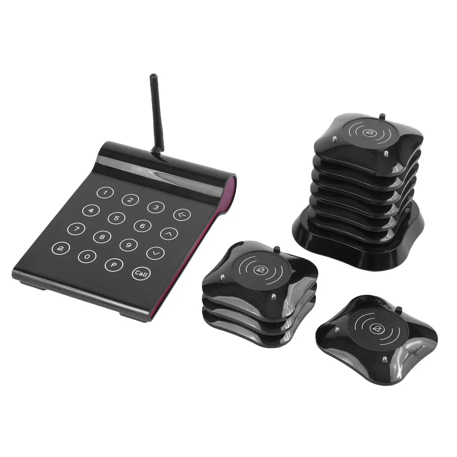 

Long Distance Wireless Pagers Waterproof Wireless Calling System Hospital Cost-Effective Restaurant Buzzers