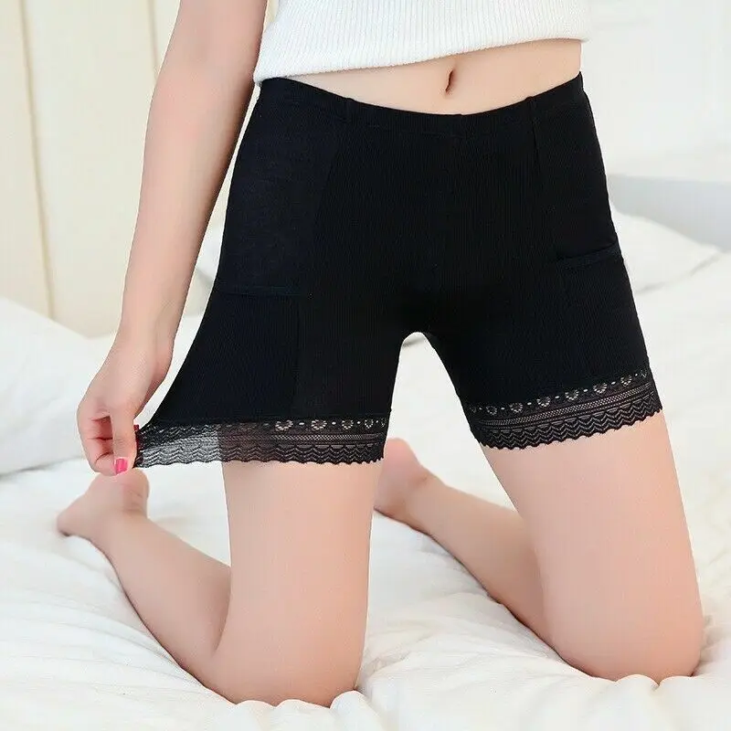 

Leggings Skirt Dress Under Shorts Breathable Women Safty Shorts High Waist Pants