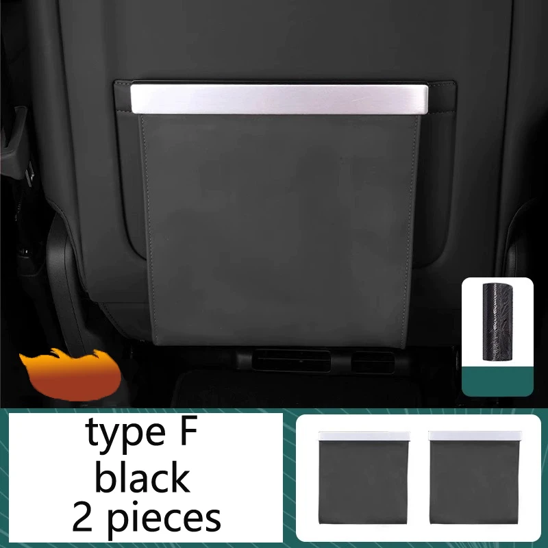 

Для Li Lixiang L6 L7 L8 L9 Автомобильный Стайлинг Спинка сиденья Мусорное ведро Мешок для мусора Складная сумка для хранения Подвесной тип Автоаксессуары