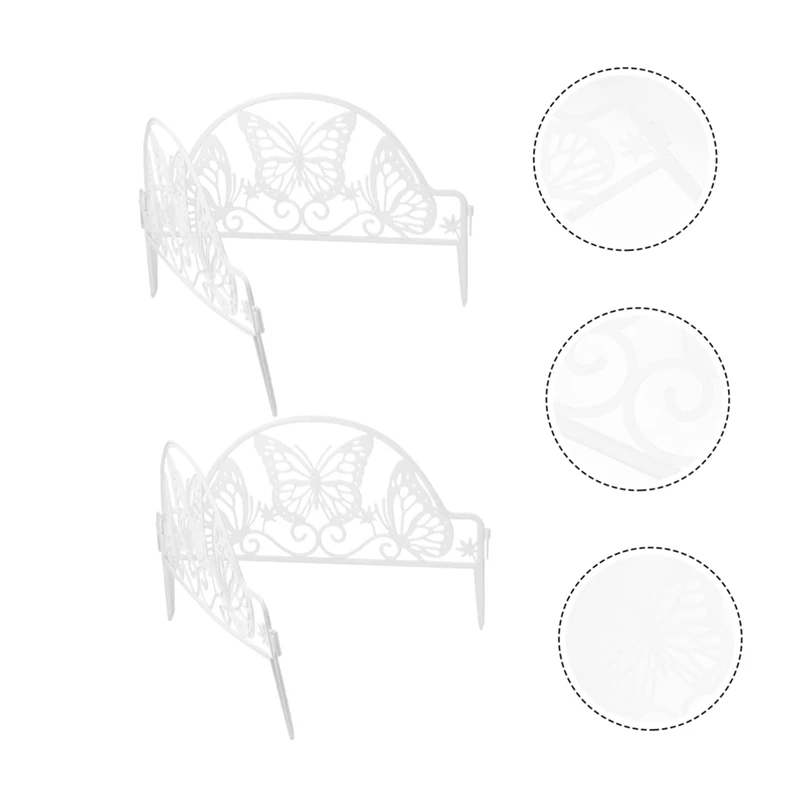 4 шт. уличная ограда садовая задняя граница газон Рождественская елка украшения