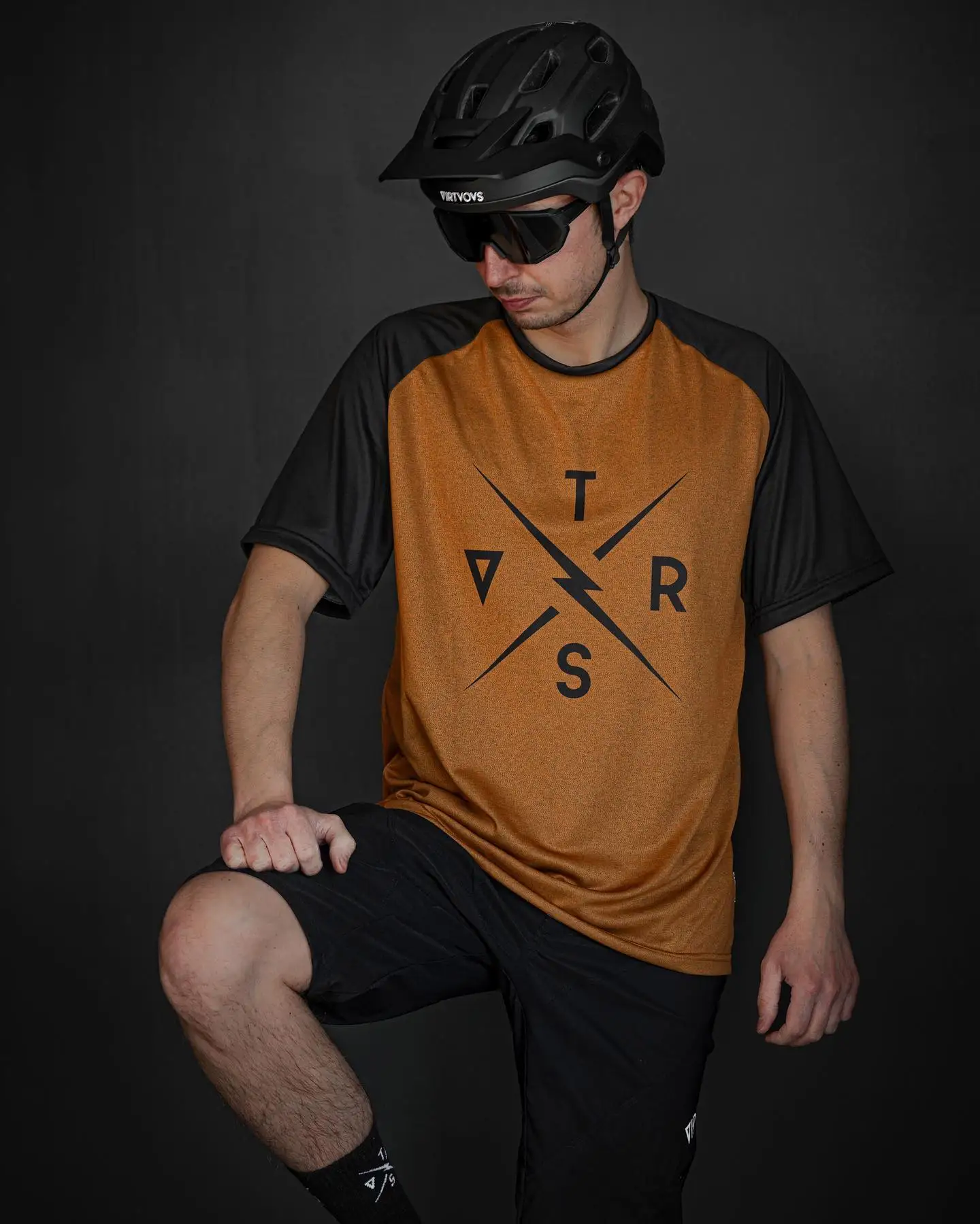 

Virtuous Vrts New Motorcycle Mountain Bike Team Downhill Ride Jersey Mtb Dh Mx Bicycle Locomotive Shirt Cross Country T-shirt