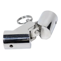 marine stainless steel folding swivel coupling pipe connector boat fitting connector bee yacht accessories latch