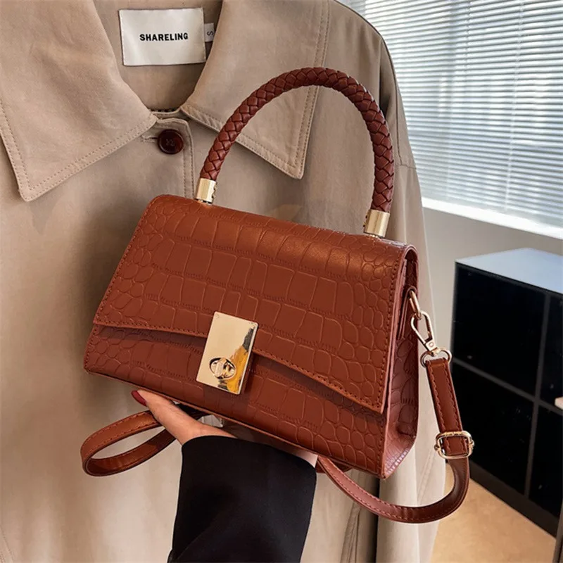 

Women Bags Trend Handbags Retro Designer Luxury Crossbody Bags Female Totes Shoulder Bag Fashion PU Leather Shopping Bag