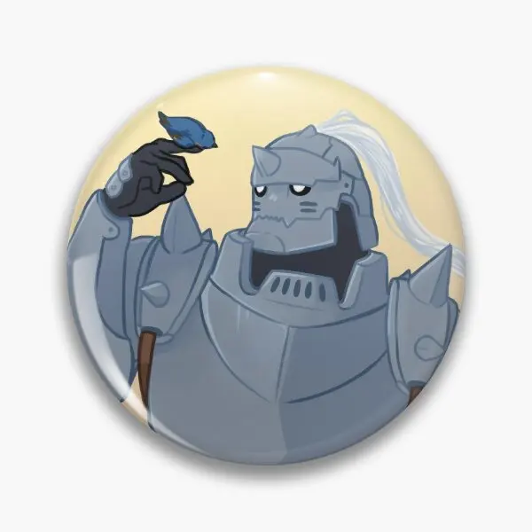 Alphonse из цельнометаллического алхимика мягкая булавка для пуговиц креативная