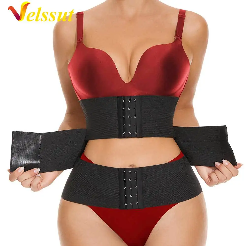 

Velssut Waist Trainer for Women Belly Control Body Shaper Weight Loss Waist Cincher Trimmer Slimming Girdle Corset Fat Burner