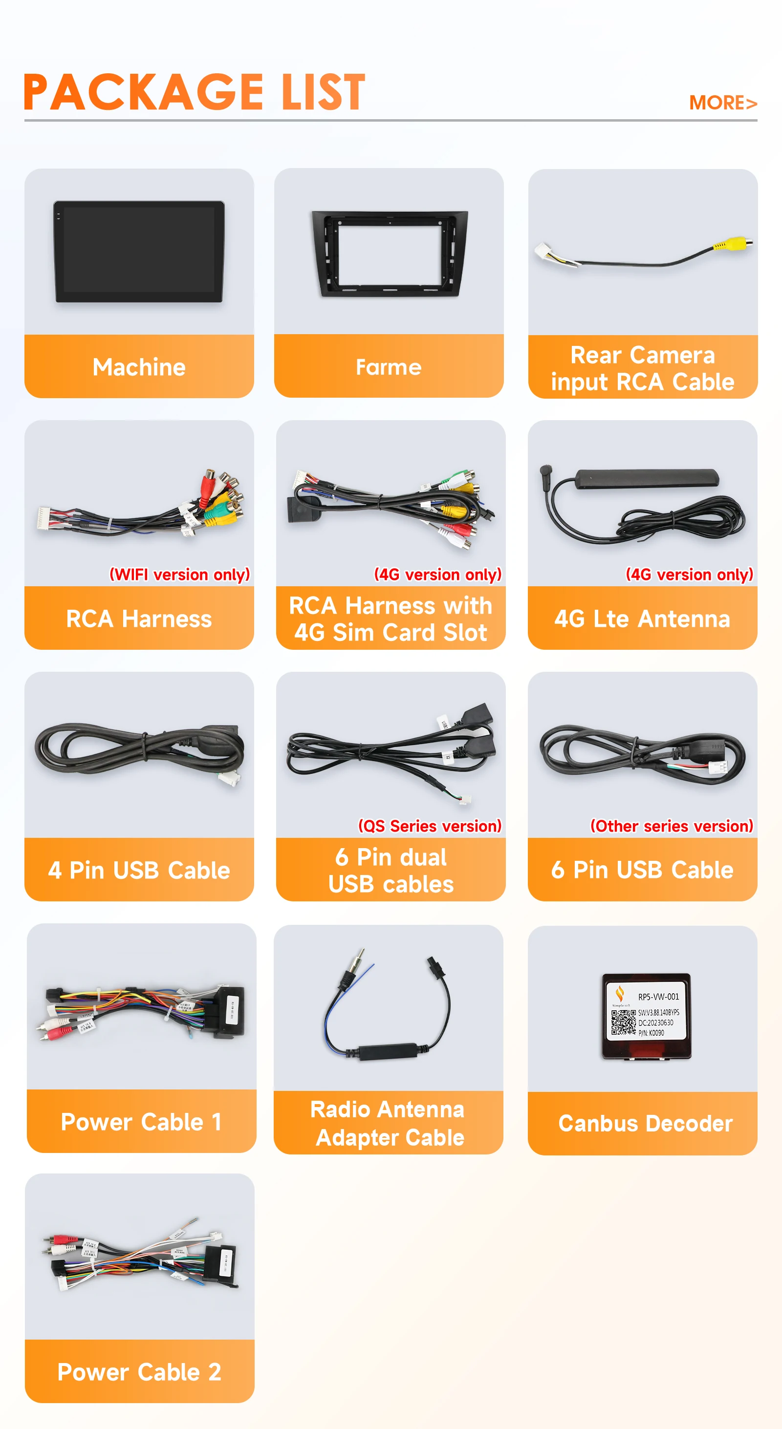Автомагнитола Hizpo 9 Android 14 DSP WIFI для VW Volkswagen Golf 6 2008-2016 с навигацией, 2DIN, QLED экраном и поддержкой 4G (art.: 3920d7f63ed5e) - 3920d7f63ed5e