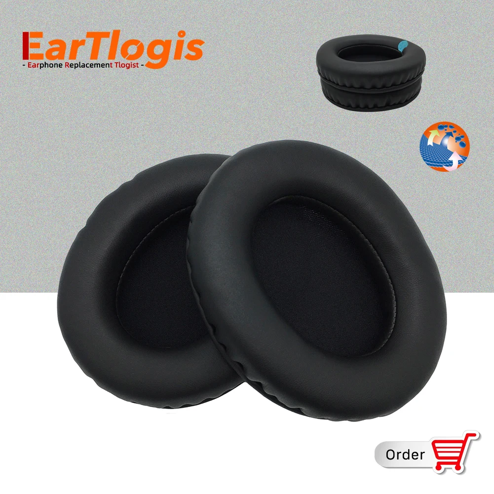 Фото Сменные амбушюры EarTlogis для Technics RP-F200 RP-F290 RP-F295, детали гарнитуры, чехол для наушников, подушка, чашки, подушка №1