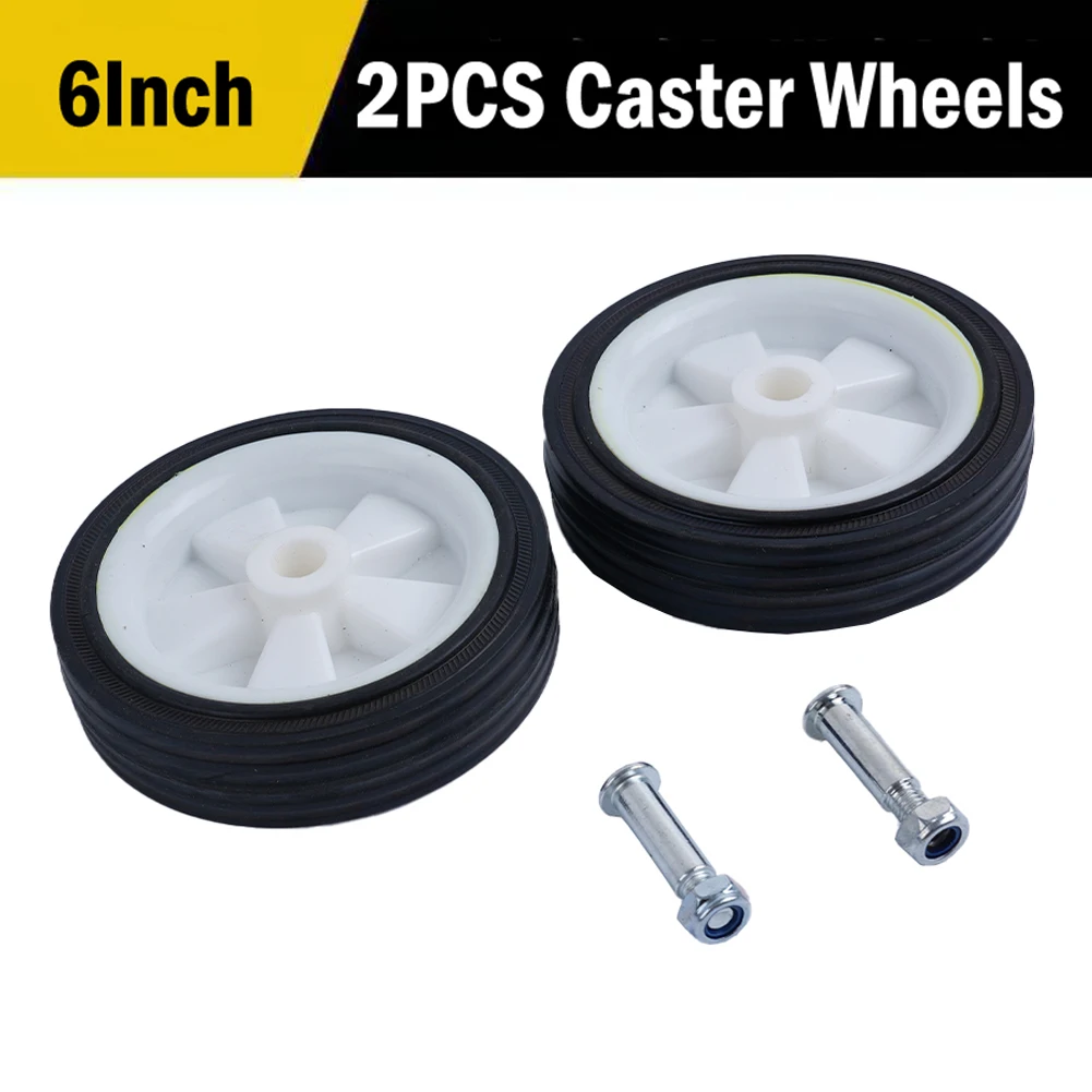 Wheel 5-inch White Wheel With Screws Dolly Wheels For Air Pumps Oil-free Machines Caster Wheels Accessories