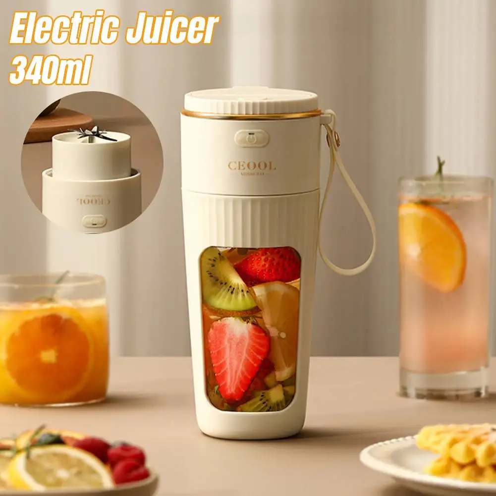 

Electric Juicer Mini Portable Blender Home Fruit Mixers Fruit Extractor Multifunction Juice Maker Machine Blender Smoothie Mixer