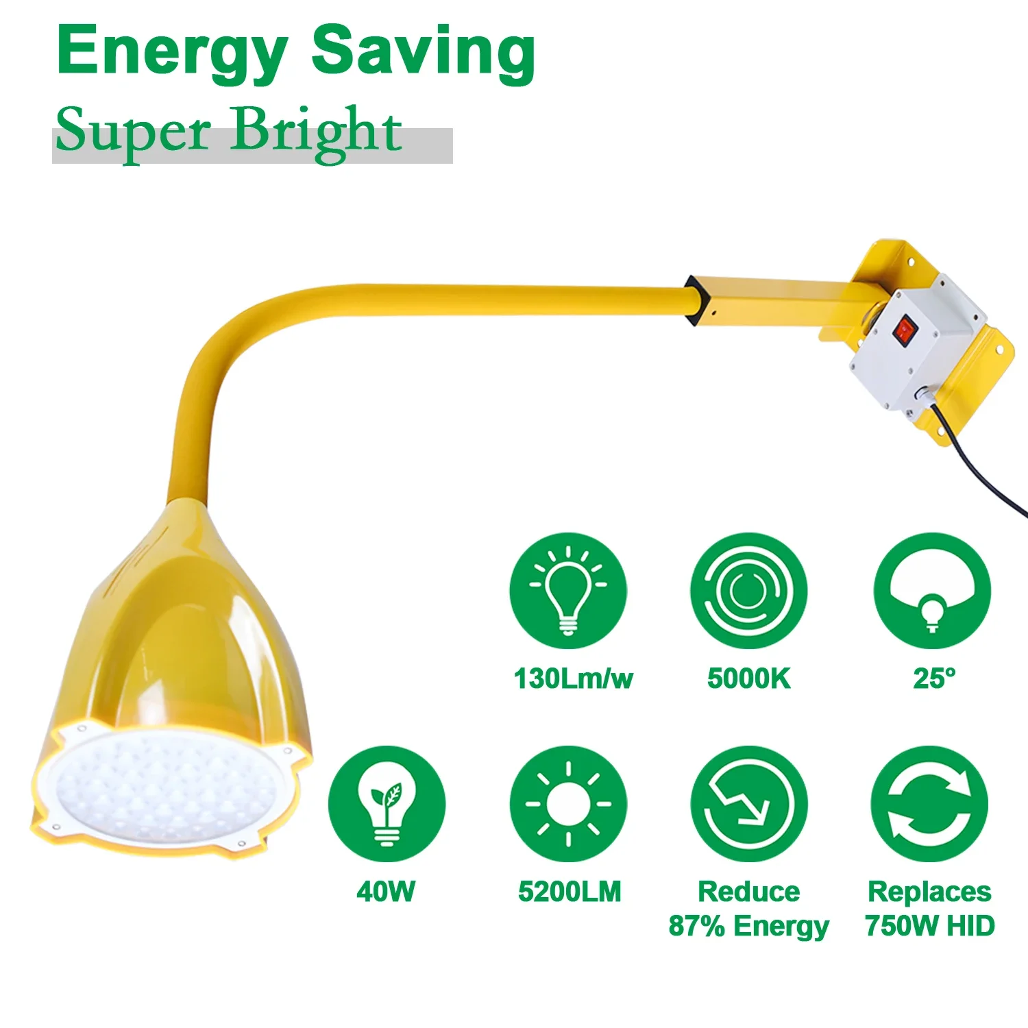 IP65 Водонепроницаемый уличный светодиодный светильник для док-станции лодки 15 Вт