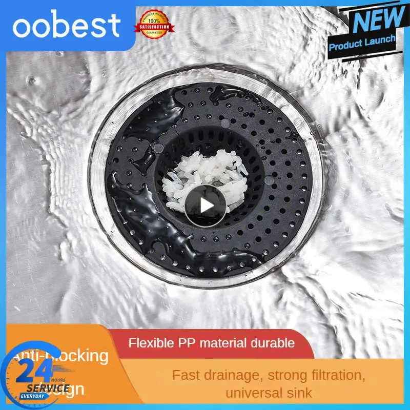 

Multipurpose Filter Durable Floor Drain 3 Colors Easy To Clean Sewer Plug Prevent Clogging Hair Trap Efficient Sink Filter