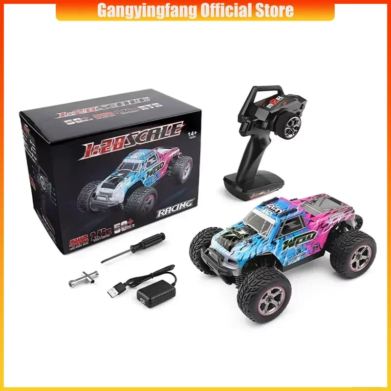 Новости WLtoys 204006 1/20 со светодиодной подсветкой 2 4G 4WD 50 км/ч металлическое шасси