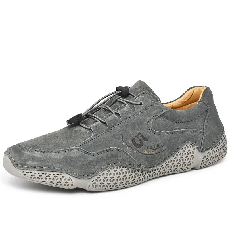 

Мужские повседневные туфли ручной работы, натуральная кожа, удобные лоферы, плоская подошва, дышащие мокасины, кроссовки для улицы