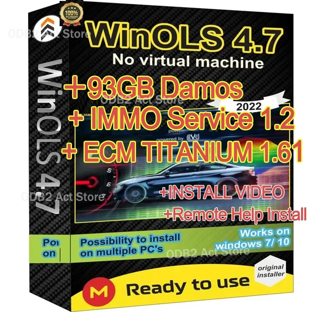 

Winols 4.7 Software+ 93GB WINOLS DAMOS Mappacks NEW 2022 2021 2020 Chip Tuning Maps Files immo service tool v1.2 ECM TITANIUM