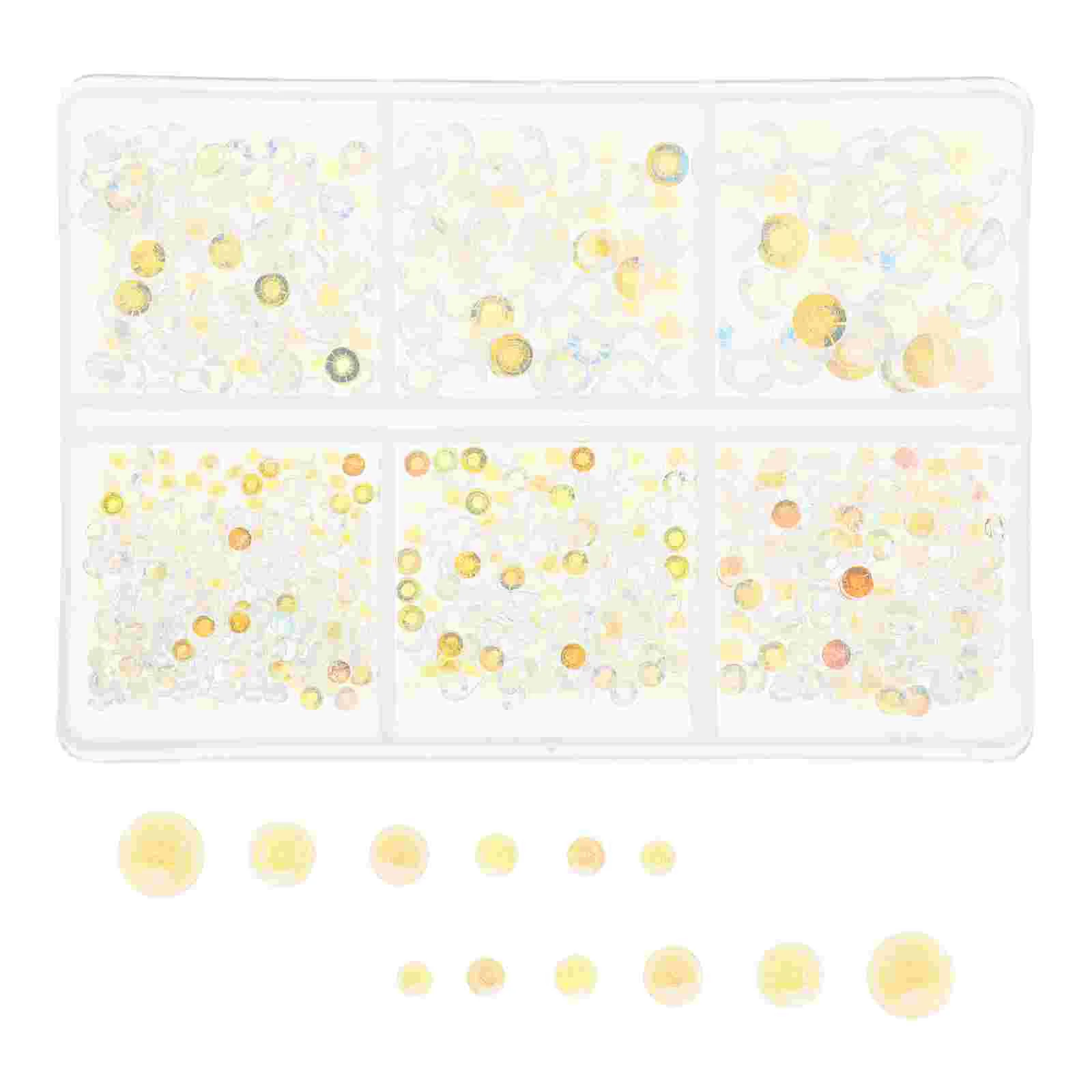 

Accessories DIY Manicure Decors Nail Rhinestones Crafts Ornaments Supply Flatback