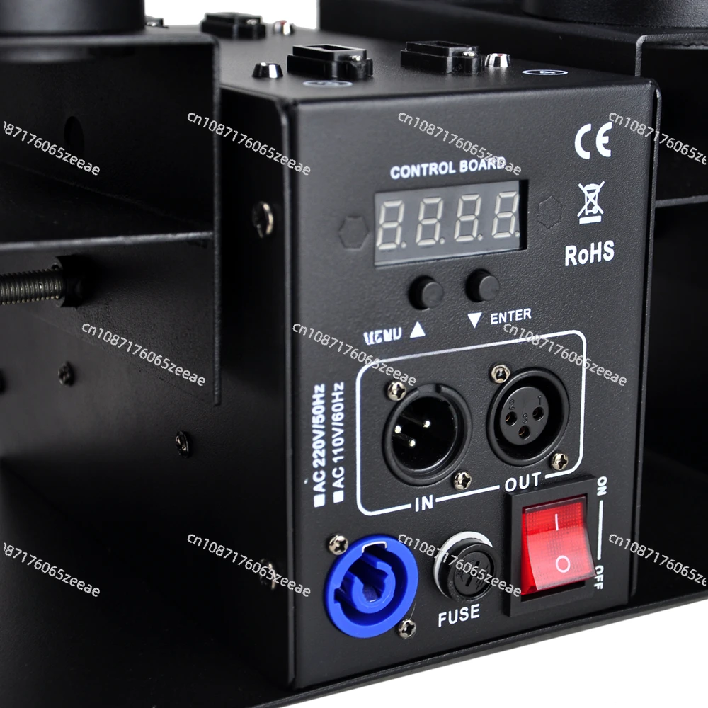 Gigertop TP-T181A Экономичная модель 4-стреловая пушка для конфетти Компактный размер DMX