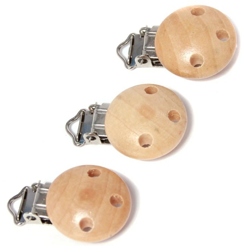 

Creative 5pcs/lot Baby Pacifier Clip Holder Soother Pacifier Solid Color Infant Dummy Clips For Baby Clasps Holders Accessories