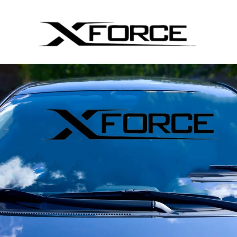 

XForce Car Stickers Decals Car Side Body Vinyl Rear Windshield Vinyl Wrap Sport Sticker Graphics Pattern 60x9CM