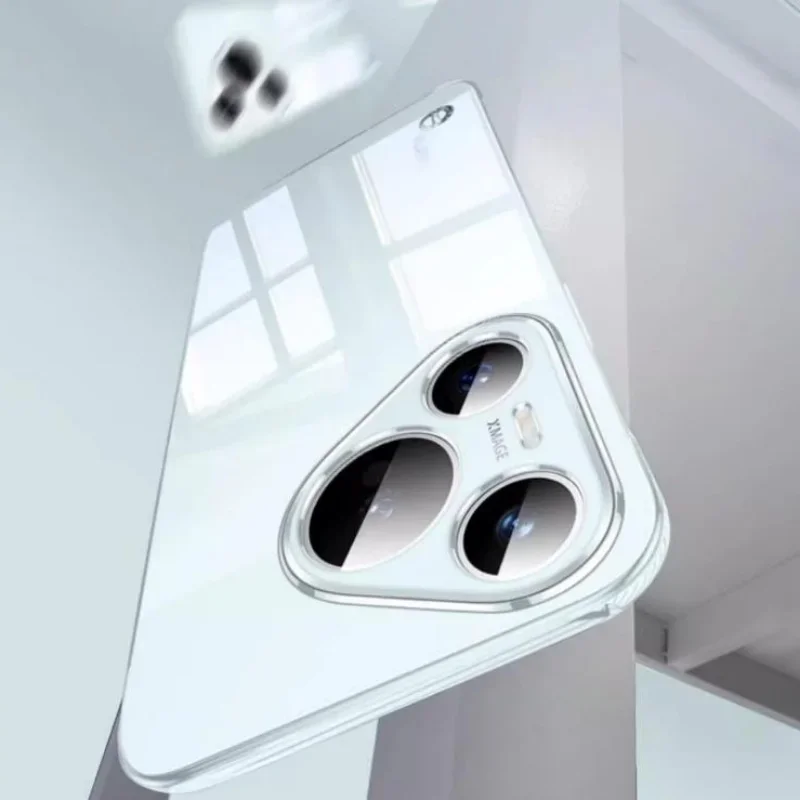 Бескаркасный прозрачный чехол с покрытием для телефона Huawei Pura 70 ультратонкая