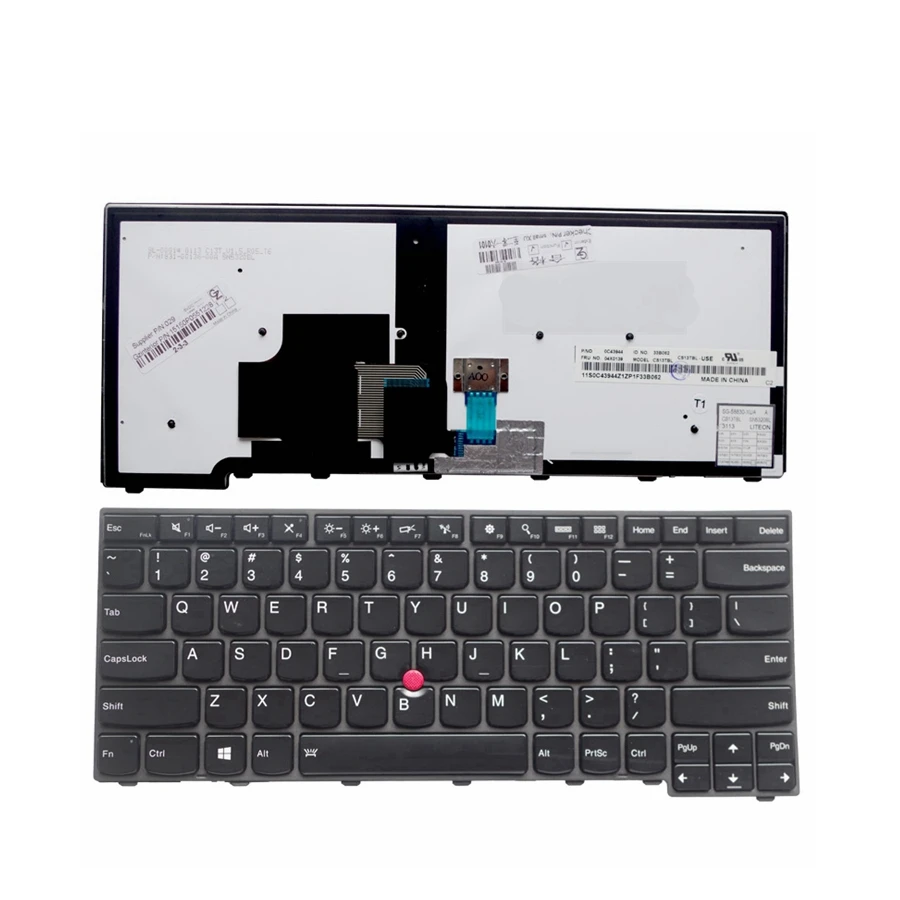Русская/английская новая клавиатура для ноутбука Lenovo Thinkpad L440 L450 L460 T440 T440S T431S T440P T450 T450S T460 E431 E440 04Y0862