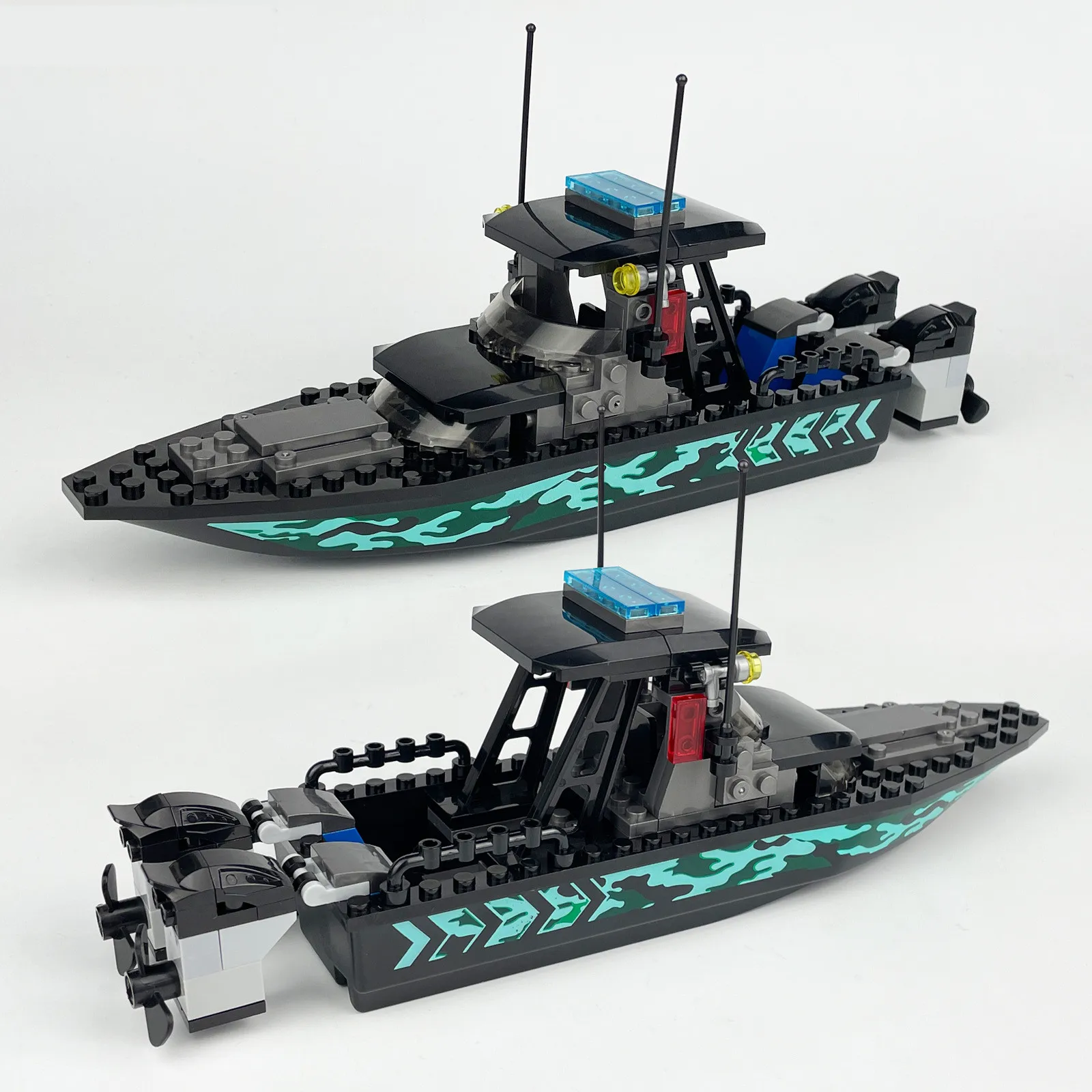 MOC World камуфляжные подводные лодки резиновые оружие военная сцена Военный Город
