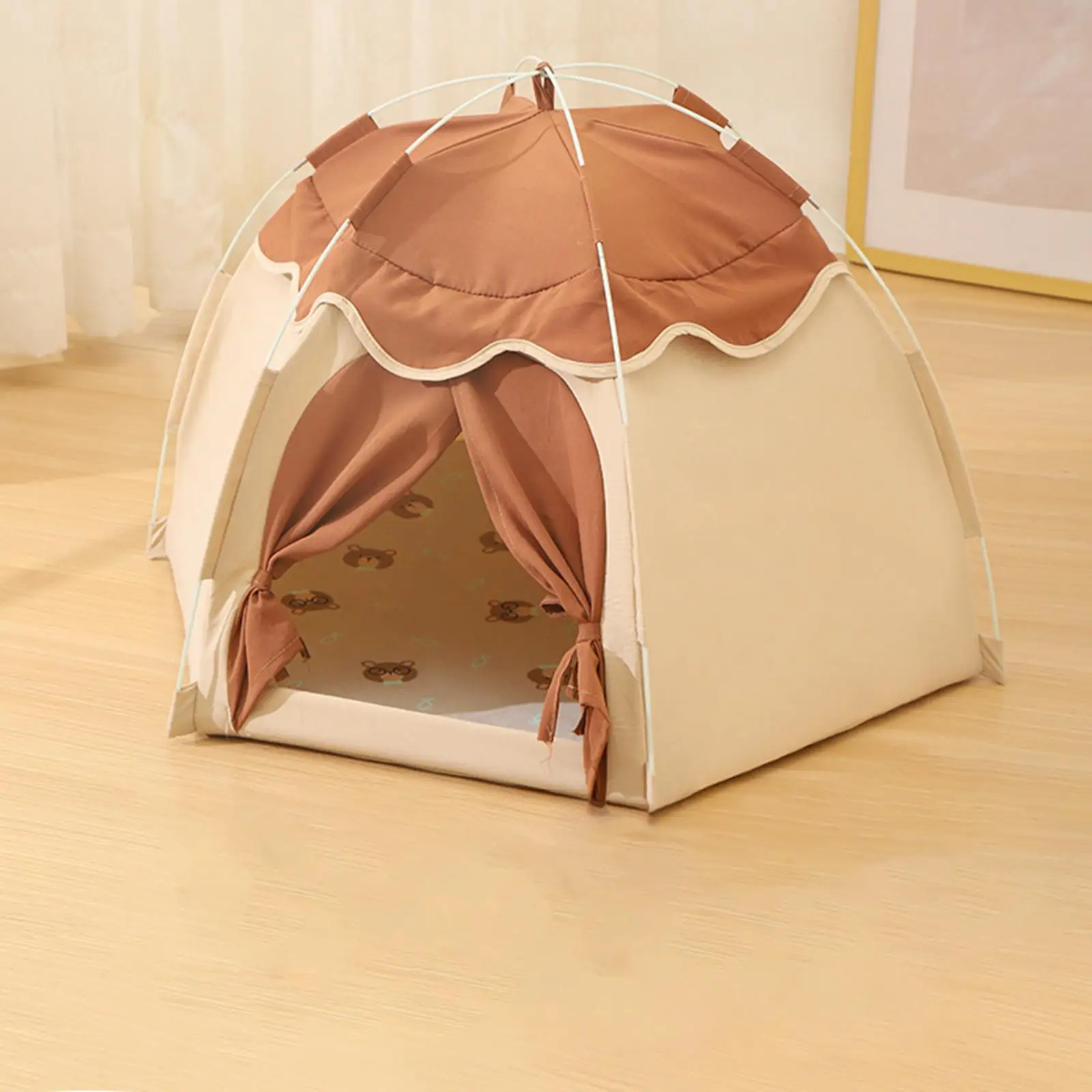 

Pet Tent Four Seasons Universal Small Dog Tent Cat Tents for Indoor Cats Cat House Bed for Kitten Puppy Cat Small Animals Bunny