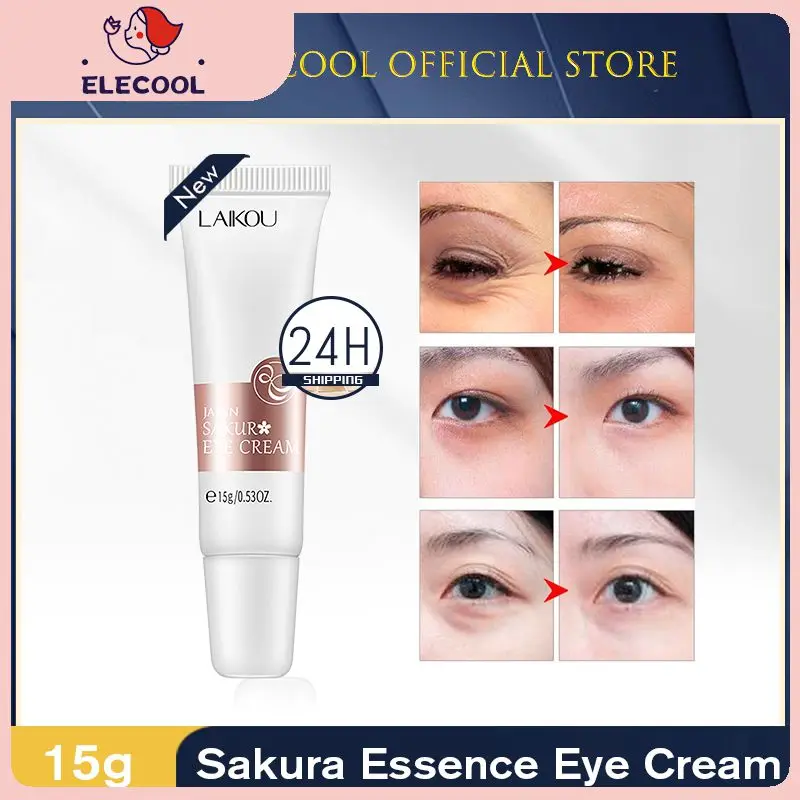 

Extract Eye Cream Firming And Smooting Wrinkles Improve Dark Circle Fine Lines Bright Eyes Sakura Anti-Puffiness Brighten Eyes