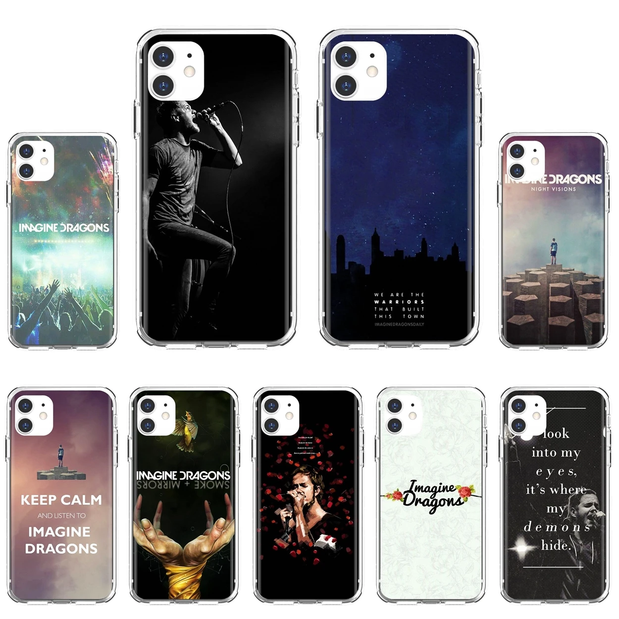 

Rock-Band-Imagine-Dragons-Music TPU Cover For iPhone 10 11 12 13 Mini Pro 4S 5S SE 5C 6 6S 7 8 X XR XS Plus Max 2020