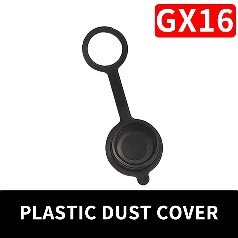 

GX12 GX16 GX20 Aviation Connector Plug Cover Waterproof cover Dust Metal/Rubber Cap Circular Connector Protective Sleeve
