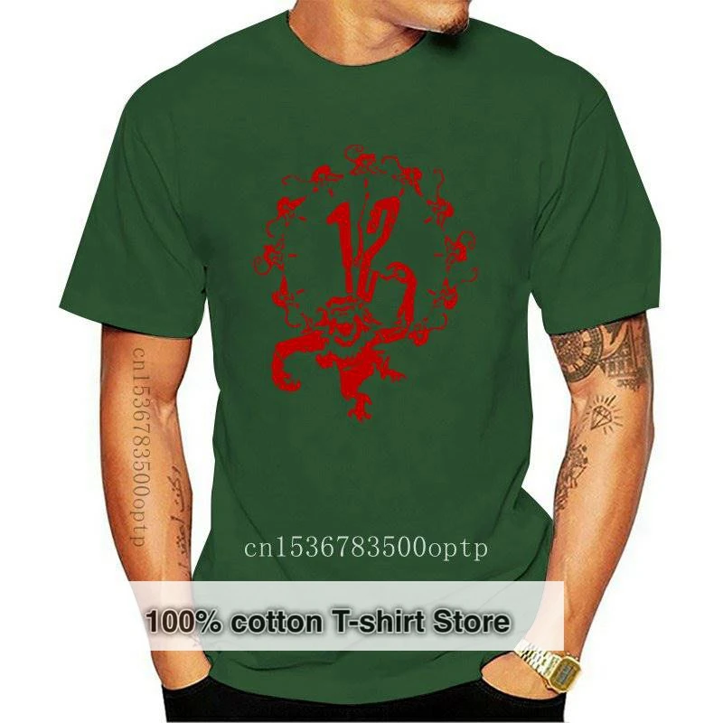 

New 12 Monkeys Gilliam Red on Black Summer Funny T Shirt Men Print Election T-shirt Casual Tees Fashion Streetwear TShirt