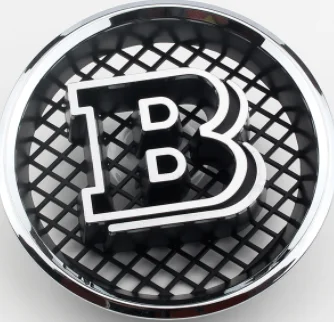 

18,5 см ABS B, логотип, передняя решетка, эмблема, значок для BRABUS G63 G65 W463 G500 G350, передний значок, модификация двери, аксессуары