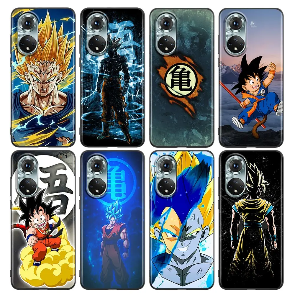

Dragon ball Z Goku Vegeta Phone Case for Honor 8X 9X Play 9A 20 21i 30i 50 60 X8 Nova 8i 9 SE Y60 Magic4 Pro Lite TPU Case