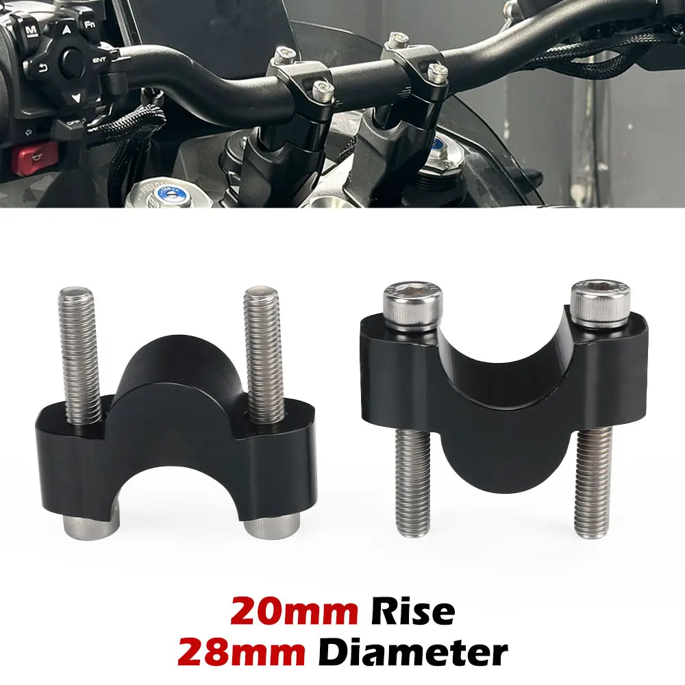 

2025 800MT-X 450MT Подъемник руля 20 мм для CFMoto MT450 800MT CF MOTO 450 800 700 MT MT-X 2021-2024 Подъемный блок для крепления на руль 28 мм