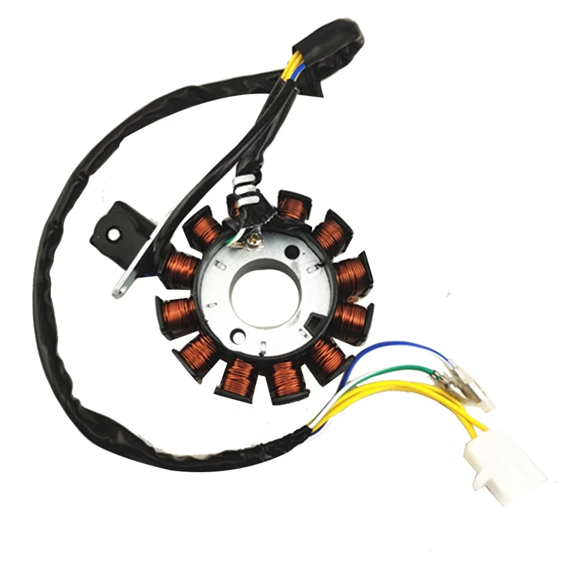 

Coil 12 Pole Stator DC Coil Ignition Stator For GY6 125Cc 150Cc