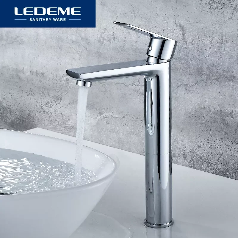 

Chrome Basin Faucets Deck Mounted Bathroom Sink Mixer Hot Cold Water Swive Spout Tap One Hole Bath Faucet Tpas L1055-22