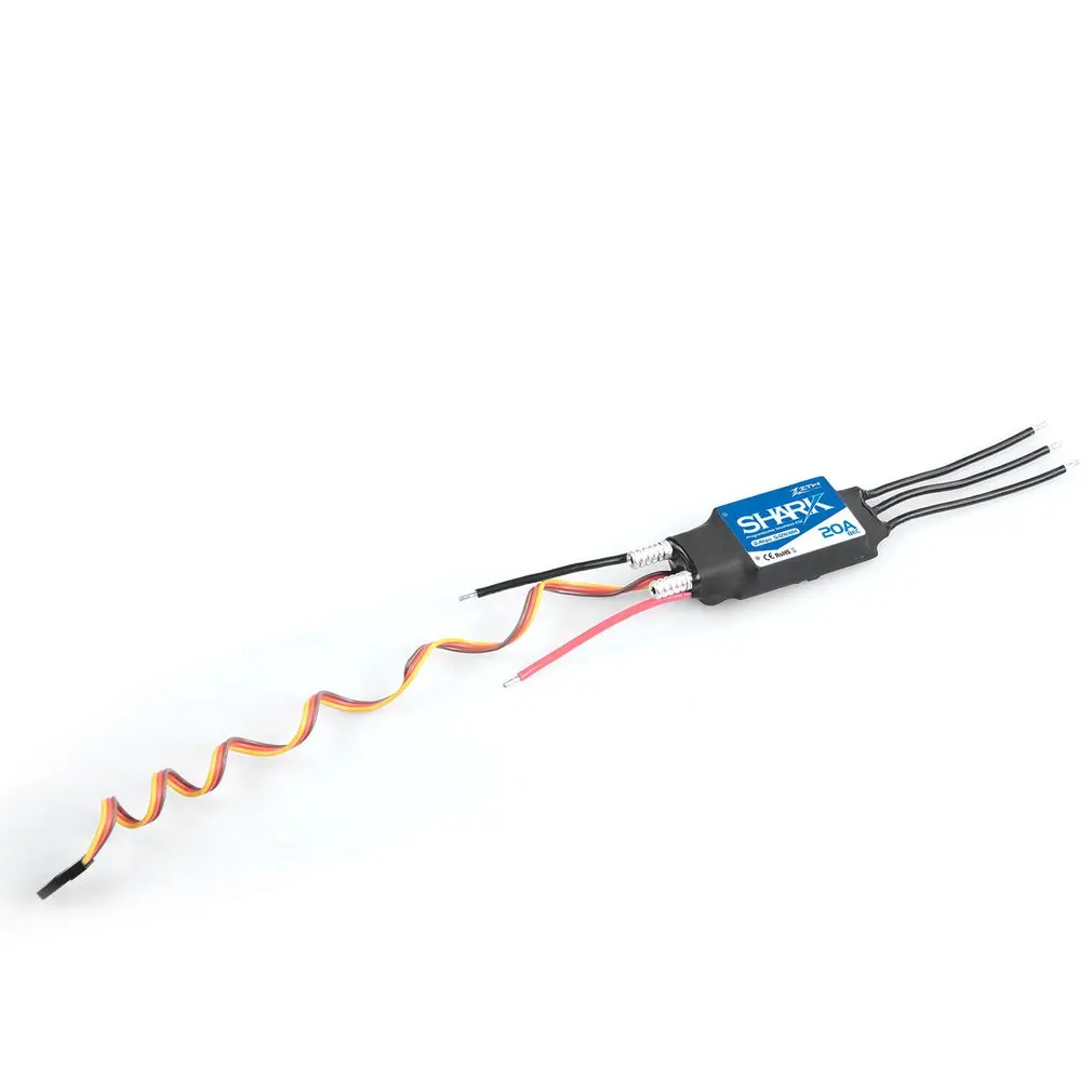 

ZTW Shark BEC Waterproof Brushless ESC For Boat With Water-Cooling Shark ESC Waterproof Brushless ESC