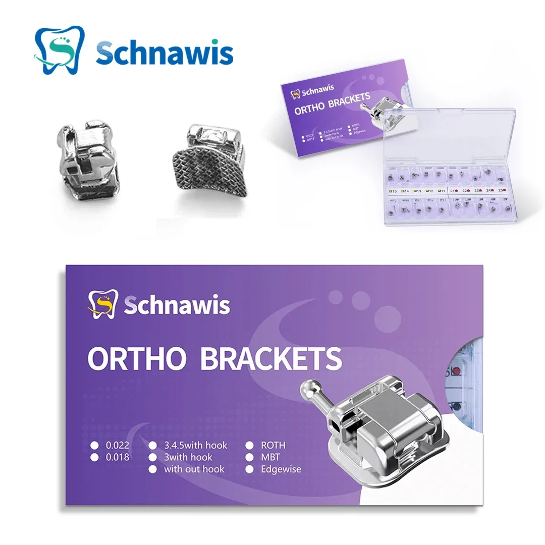 20 шт./набор Ортодонтические металлические самолигирующиеся регулируемые Крючки