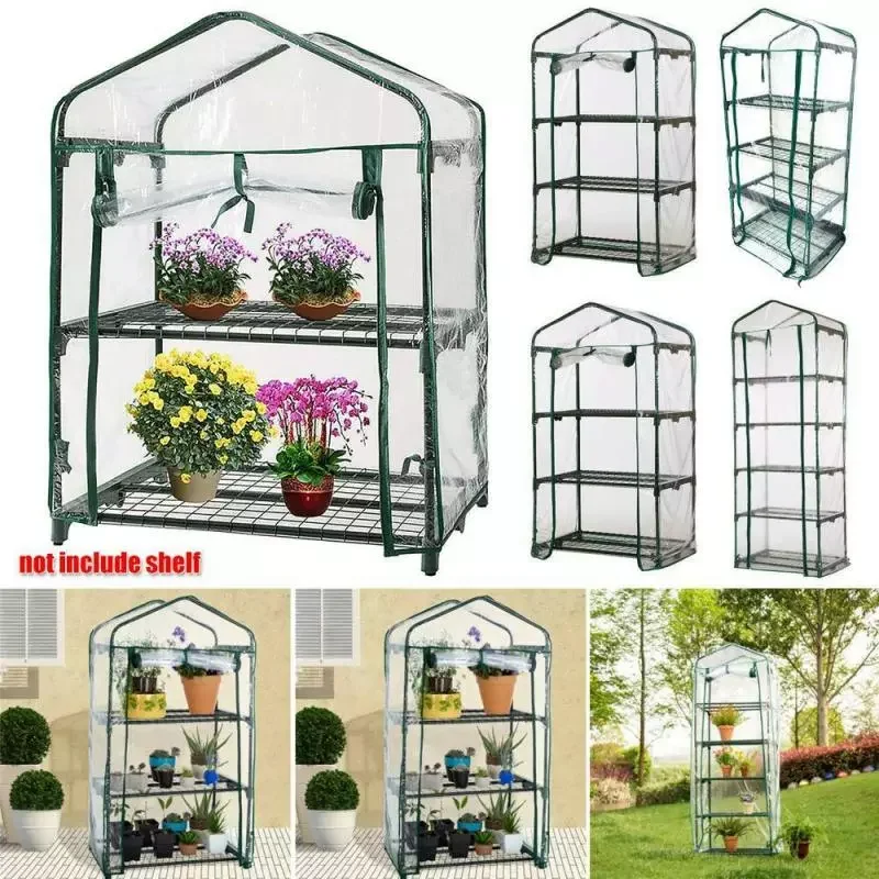 

five Floors Green Household Plant Greenhouse Mini Garden Warm Room PVC Garden Warm Room 187x69x49CM Greenhouses Dropshipping