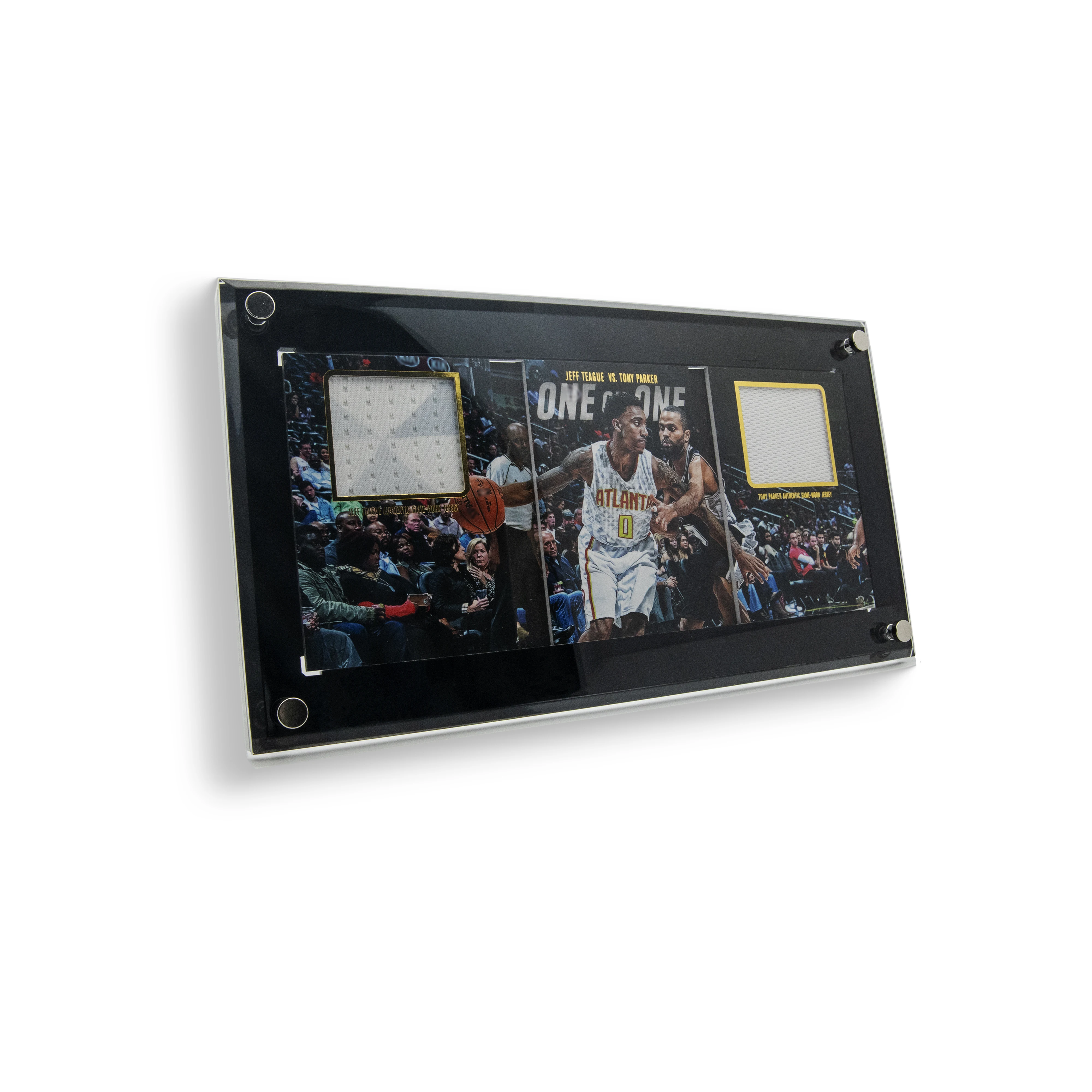 

Vertical Acrylic Booklet Trading Card Holder with Screwdown Fit for One On One Baseball Football Basketball Sports Card Storage