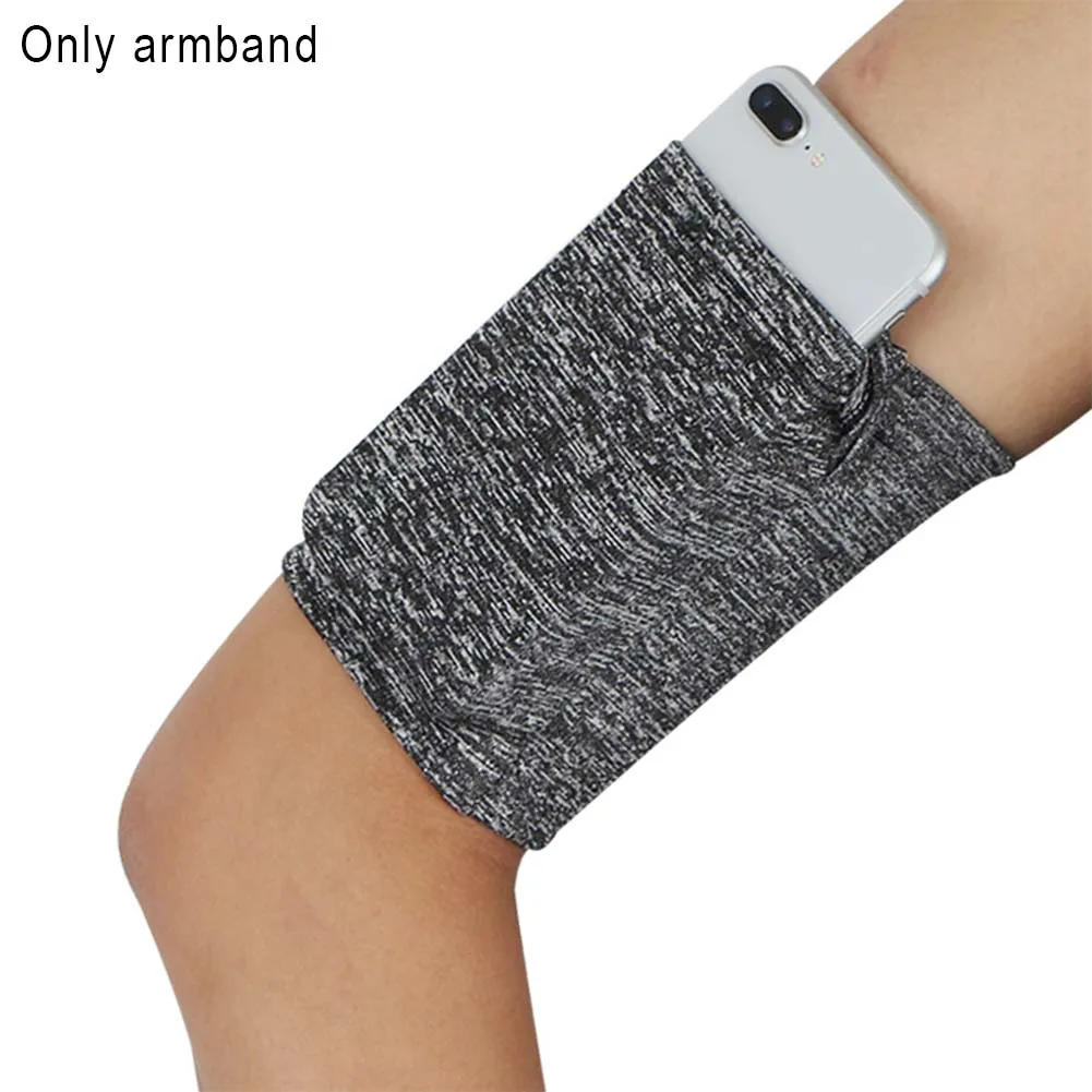 

Run Adjustable Strap Durable Safe Hiking Practical Phone Holder Jogging Armband Bag Wrist Outdoor Sport Pocket Unisex