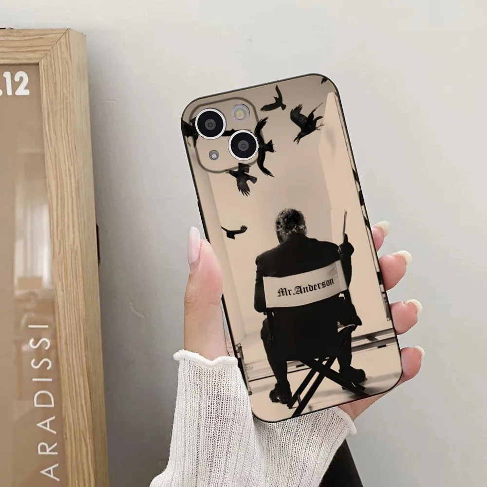 Чехол для телефона L-Laylow Rapper iPhone 15 14 13 12 11 Plus Pro Max XR XS X 7 8 SE Mini Silicone Soft