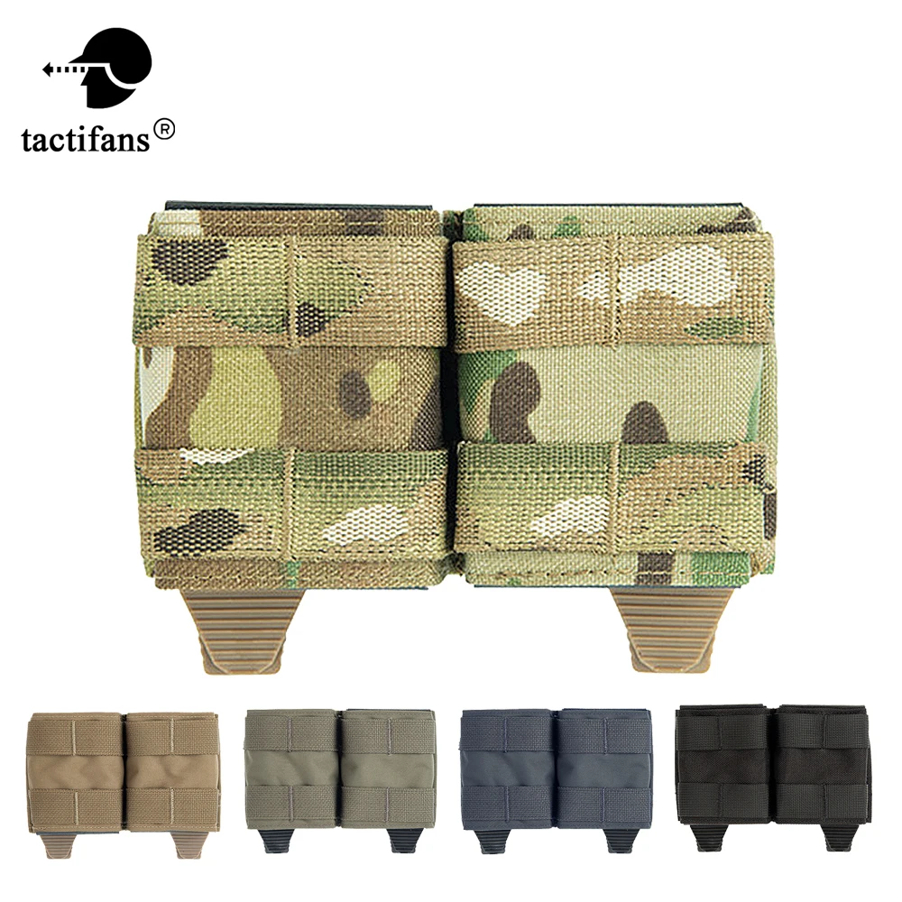 

Tactical 5.56 System Double Magazine Pouch Multicam Vest Ammo Clip Bags Holder Pocket Molle Mag Ammo Airsoft Paintball Toolkit
