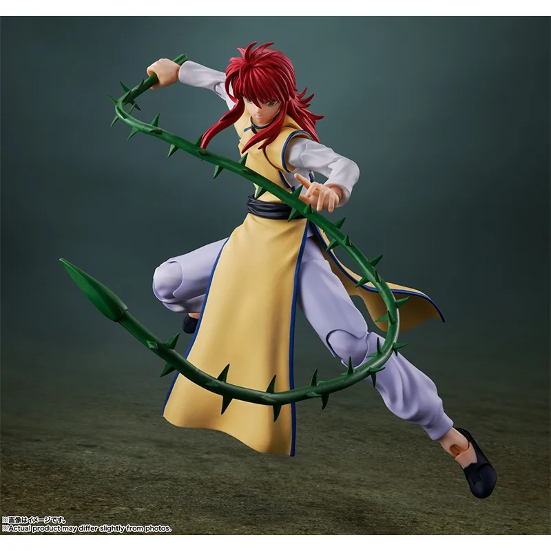 Фото Оригинальная фигурка Bandai Spirits S.H.Figuarts Yu Yu Hakusho Minamino Shuuichi, аниме-фигурка, коллекционная модель, игрушка, подарок №4